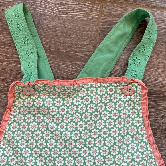 Girls Matilda Jane floral daisy print soft cotton denim like jumper size 14 EUC - Picture 3 of 6